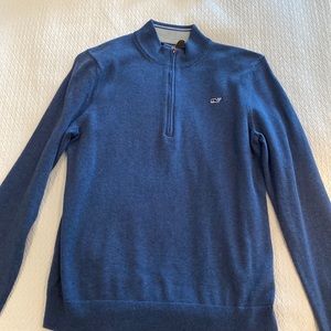 Vineyard Vines quarter zip up sweater